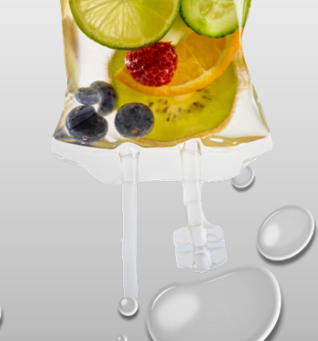 Vitamininfusion in einer medizinischen Praxis